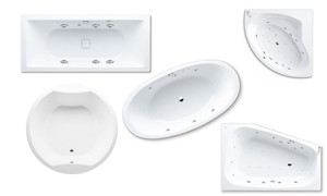 Le vasche da bagno