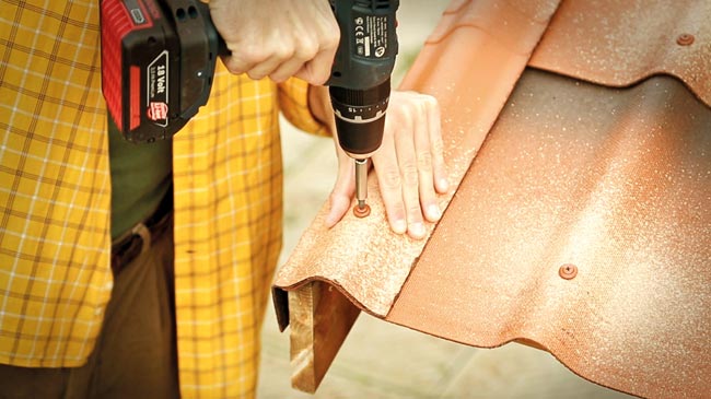Tegole Onduvilla 7x Per Copertura Tetti - Leggere, Impermeabili E Facili Da Montare - Per Gazebo, Garage, Pergole