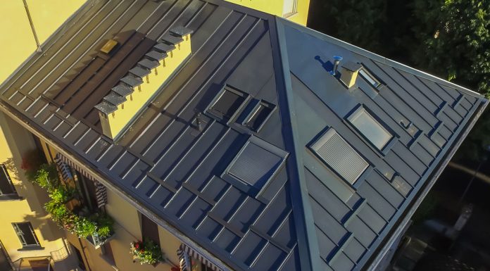 Copertura metallica per tetti a bassa pendenza Alubel copertura metallica per tetti