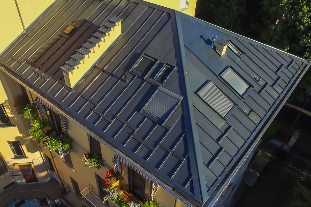 copertura metallica per tetti