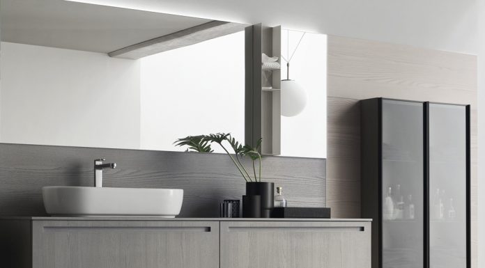 Mobili in olmo per il bagno | Il modello Rush di Arcom mobili in olmo