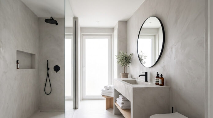 Microcemento bagno: superfici continue per pavimenti, pareti e docce microcemento bagno