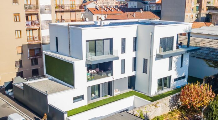 Rivestimento in doghe metalliche Alu-Skin Alubel