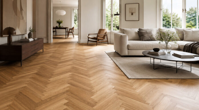 Parquet a spina di pesce: geometrie, posa e criteri di scelta Parquet a spina di pesce