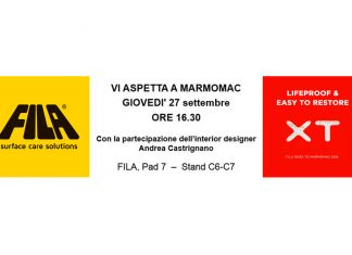 Fila a Marmomac con la partecipazione di Andrea Castrignano