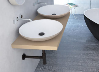 Nuove finiture opache per il sifone e la piletta di OMP TEA®