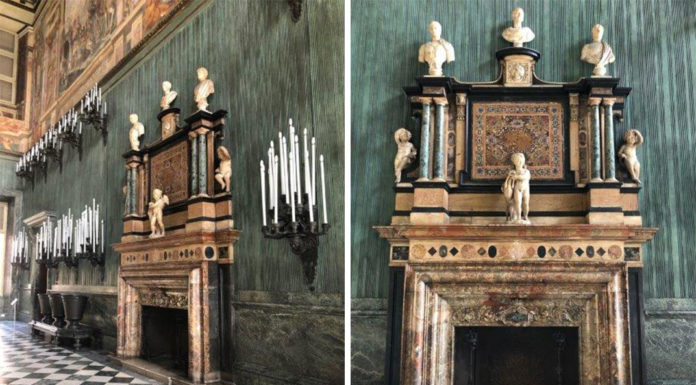 Palazzetti | Restauro del Caminetto Monumentale di Palazzo Reale
