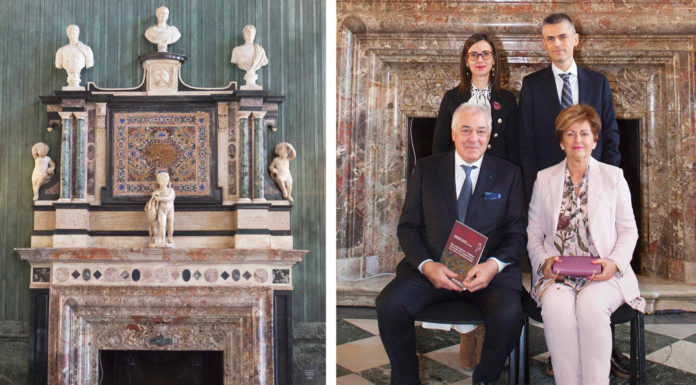 Palazzetti e il restauro del Caminetto Monumentale di Palazzo Reale