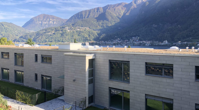 Facciate ventilate con Isotec Parete per le nuove residenze a Riva San Vitale in Svizzera
