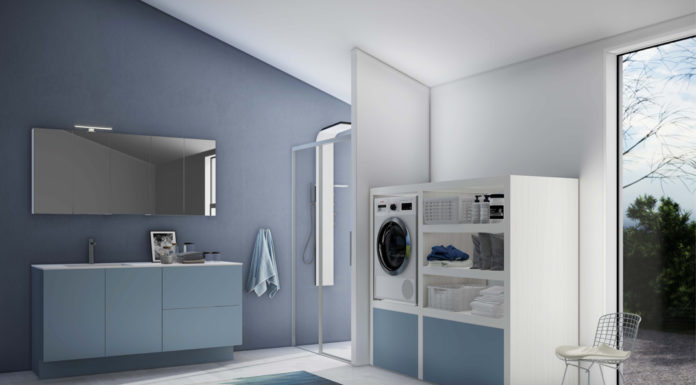I 5 consigli di gruppo GEROMIN per realizzare un bagno con lavanderia bagno con lavanderia