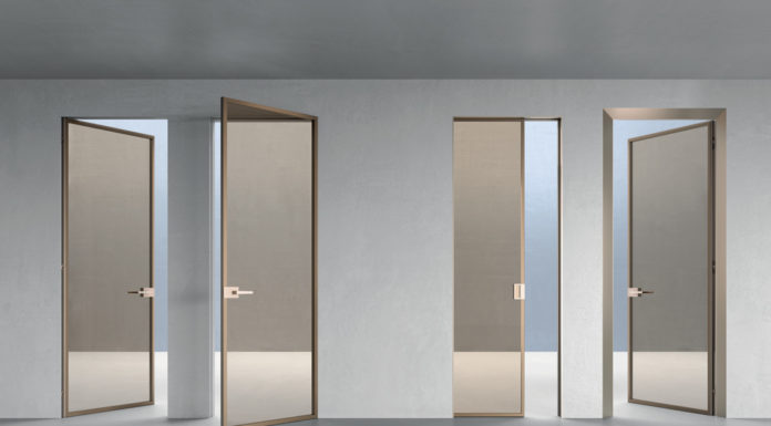 Eclisse presenta una nuova collezione di porte in vetro
