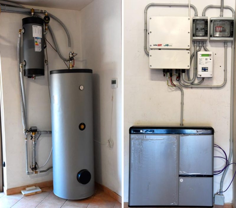 impianto fotovoltaico con accumulo