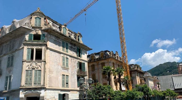Il rinforzo di una villa Liberty