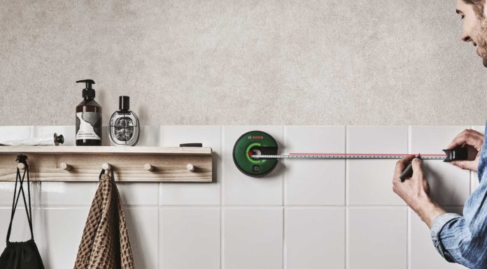 Livella laser Bosch ATINO con metro integrato