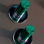 Frattini-PEPE-Doccia-incasso-termostatico-Finitura-cromo-Maniglia-verde-malachite-12731VM