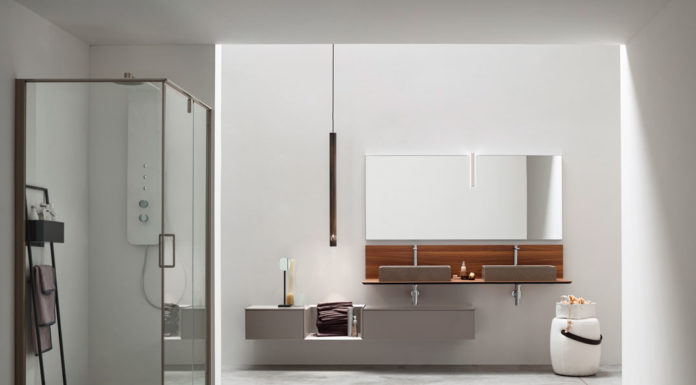Arredo e doccia coordinati per un bagno total look