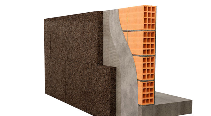 MD CORK FACADE – Cappotto in sughero faccia a vista