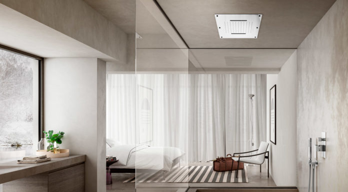 Grandi soffioni da incasso