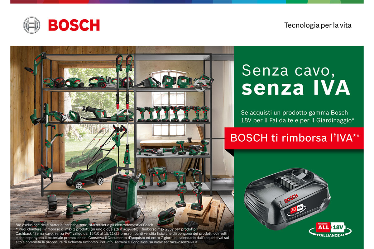 Bosch Adattatore Per Fodere Orizzontali SI – Ricambio Originale Per Accessori Da Giardino - 5