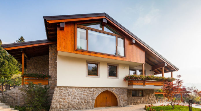 Una villa ecosostenibile nell’alta Val Seriana