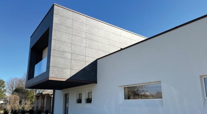 Architettura che coniuga efficienza e design: le facciate ventilate con Isotec Parete