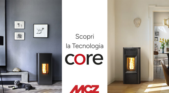 MCZ rivoluziona la combustione delle stufe a pellet: nasce la tecnologia Core