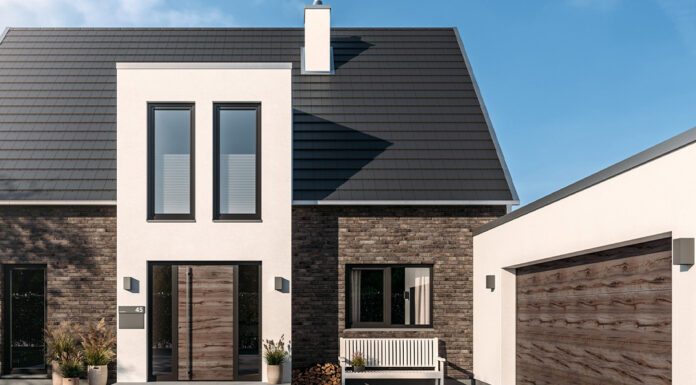 Design coordinato per porta di ingresso e garage | La soluzione Hörmann