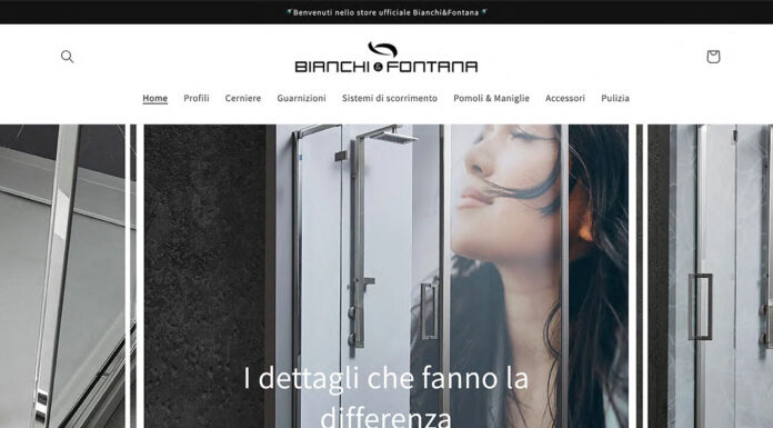 Con lo store di Bianchi & Fontana la doccia si rinnova senza sostituirla