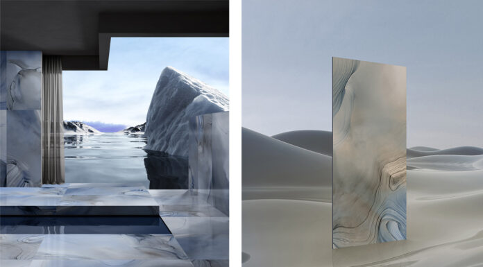 IA e ceramica: la rivoluzionaria collezione “Fluids” di GCR
