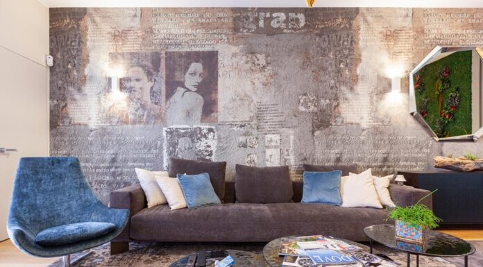 Progetto di interior per un trilocale