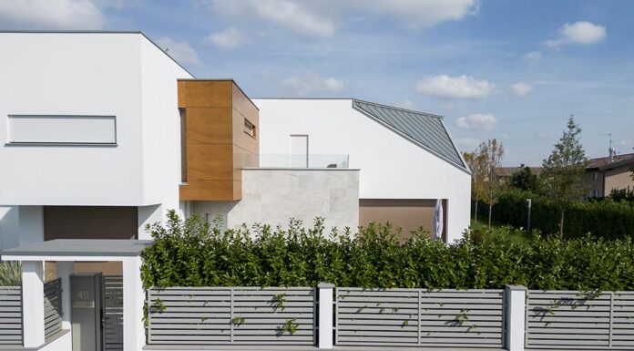 Recinzioni di design per una villa a San Martino (FE)