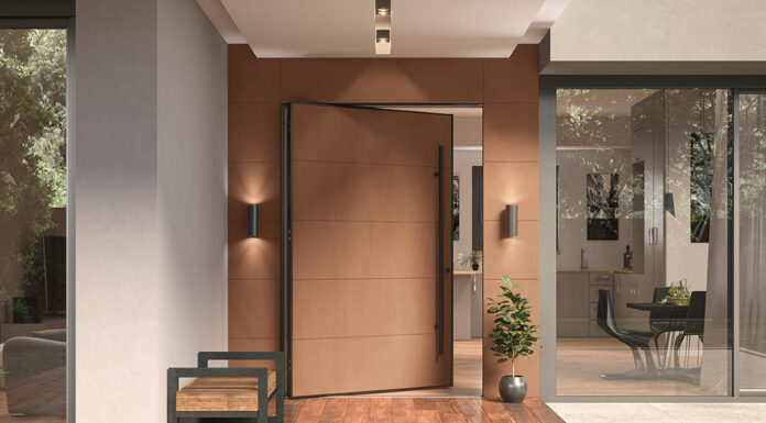Porta a bilico Di.Big, sicurezza e design innovativo per la casa Porta a bilico Di.Big