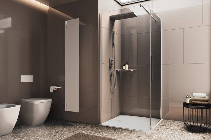 Box doccia walk-in Bobox scena Box doccia walk-in Bobox