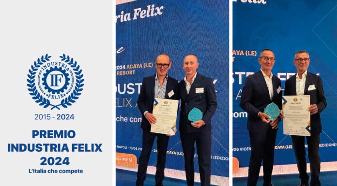 Ermetika insignita del Premio Industria Felix