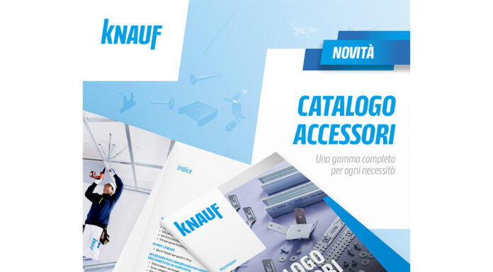 Nuovo catalogo accessori Knauf: Una gamma completa per ogni necessità Nuovo catalogo accessori Knauf