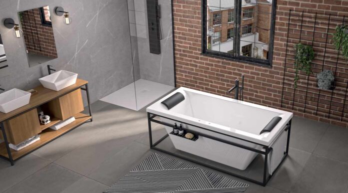 La vasca idroterapica Charleston by Kinedo: Un bagno di benessere in stile industriale!