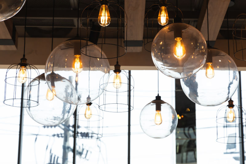 illuminazione industrial chic