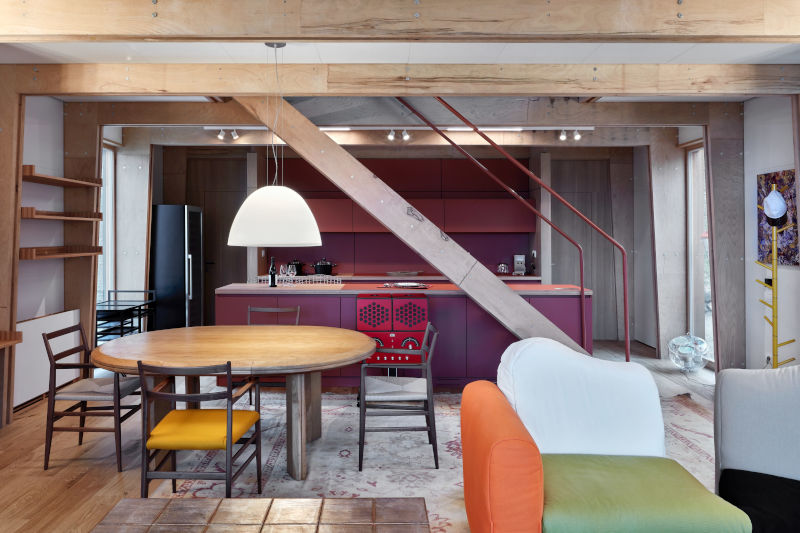 casa sostenibile in montagna