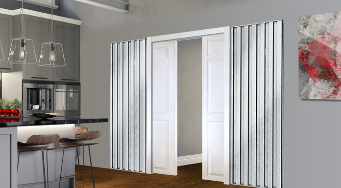 Telai per porte scorrevoli a scomparsa: funzionalità e design con la linea Orchidea di Fibrotubi Telai per porte scorrevoli a scomparsa Orchidea