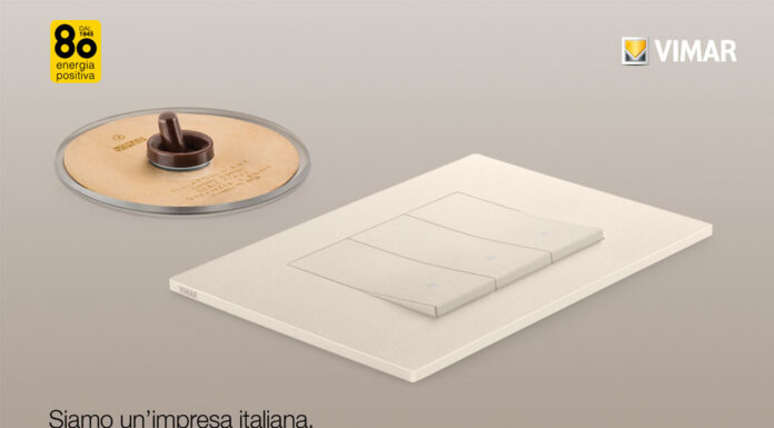 Vimar: energia positiva dal 1945 Vimar 80 anni