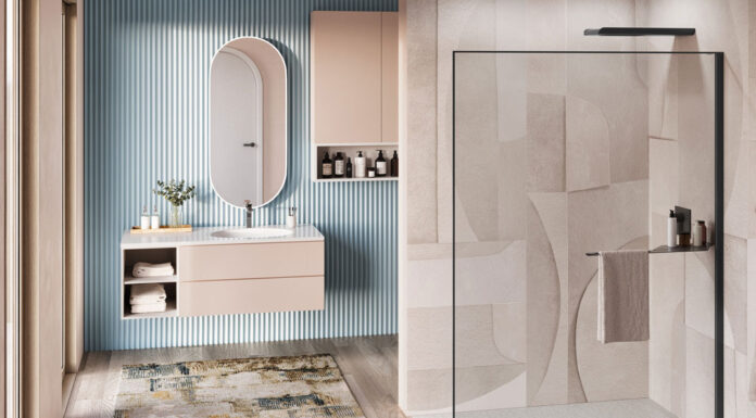 Oblique: la mensola che rivoluziona il concetto di box doccia