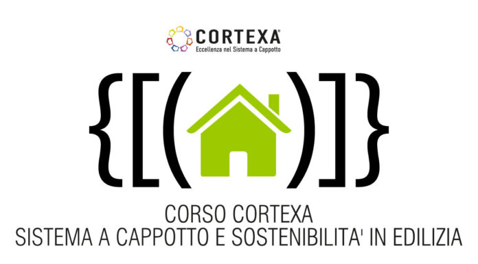 Nuovo corso Cortexa online on demand: contributo del Sistema a Cappotto di qualità per la sostenibilità in edilizia
