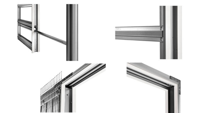 Nuovi profili resinati per i controtelai per porte a scomparsa senza finiture esterne