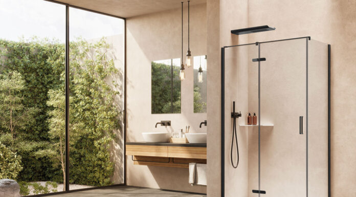 Cardine: box doccia con cerniera intercambiabile di Relax cardine box doccia relax