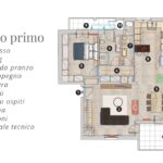 A ciascuno i propri spazi – Ristrutturazione su due livelli p1
