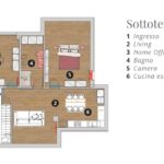 A ciascuno i propri spazi – Ristrutturazione su due livelli p2