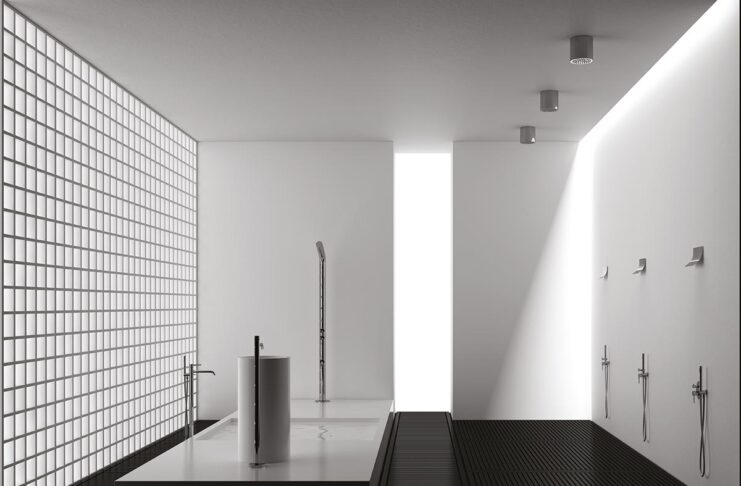 Il bagno cambia identità: la doccia diventa architettura
