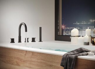 Nobili Sole, la rubinetteria bagno green dal carattere industriale