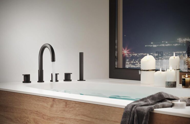 Nobili Sole, la rubinetteria bagno green dal carattere industriale