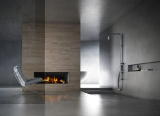 La doccia outdoor entra nel progetto architettonico con Aquaelite Metal 316 doccia outdoor Aquaelite Metal 316